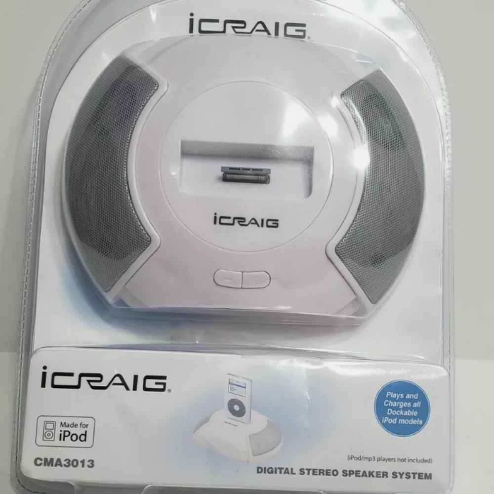 NEW iCraig Stereo Speaker System